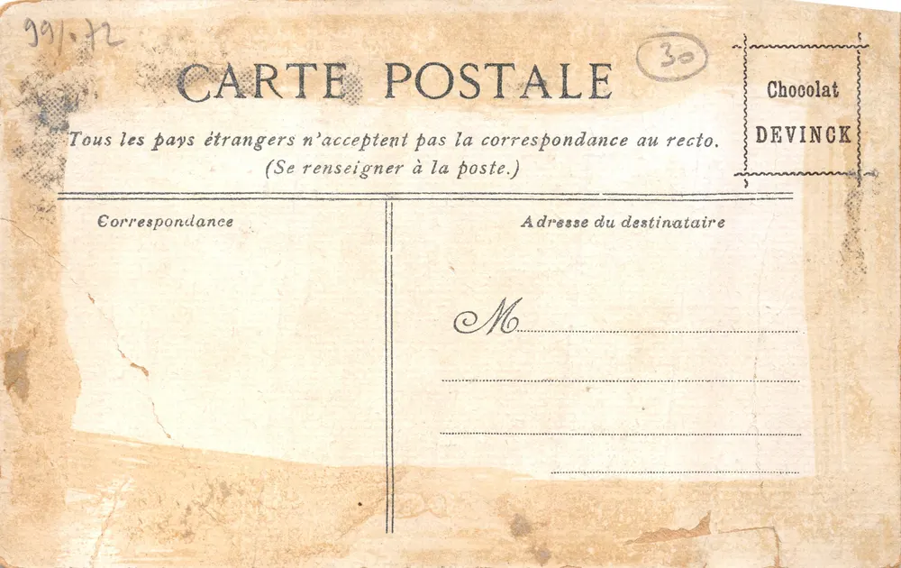 O ponte de Gard — perfil — G. O ponte de Gard. Perfil - Verso