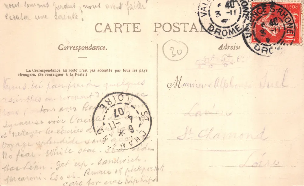 Nîmes — Die Arenen, äußere Ansicht — Edition Grampet et Piton, Nîmes - Rückseite