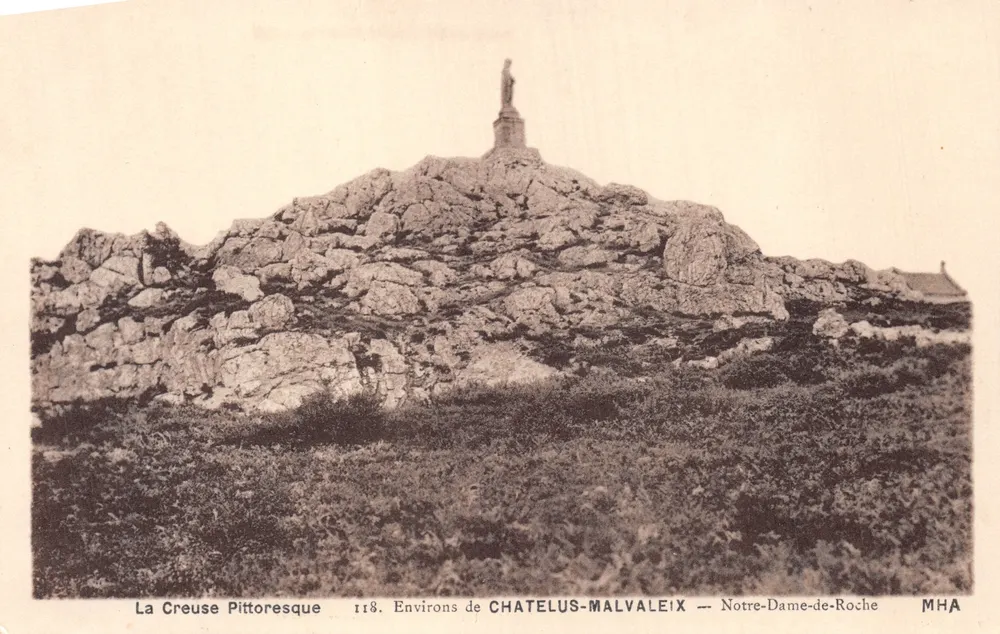 Notre-Dame-de-Roche — Environ de Châtelus-Malvaleix — éditeur MHA - आगे