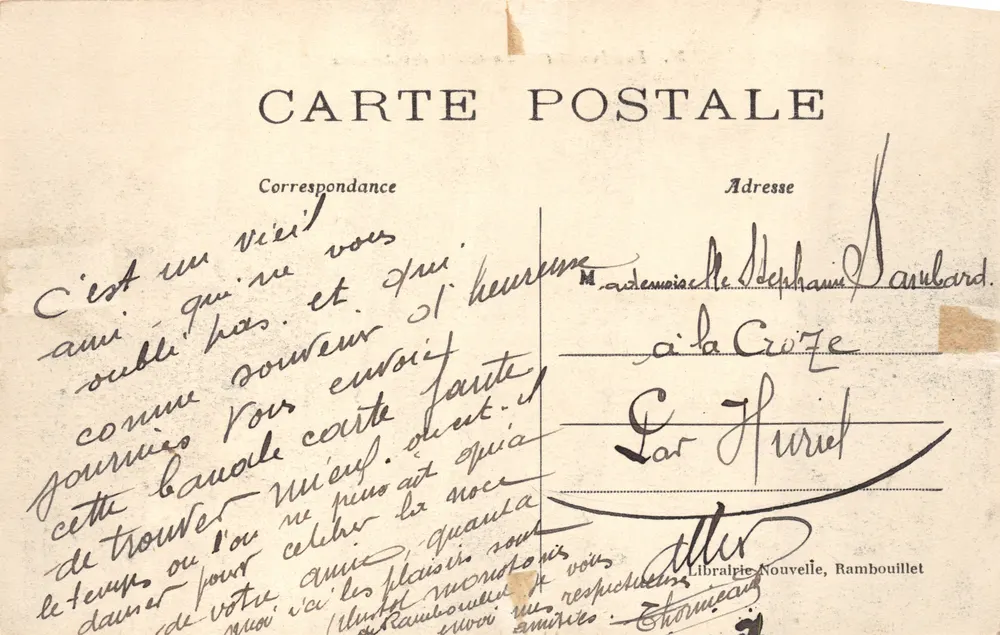 Rambouillet — A Gruta dos Amantes — Librairie Nouvelle - Verso