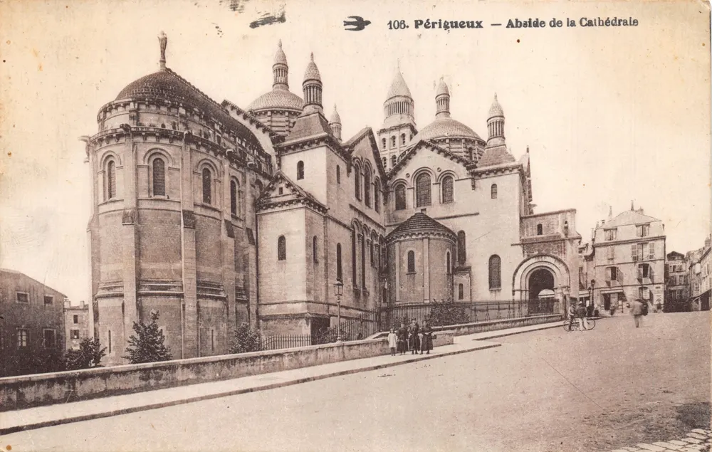 Périgueux — Apsis der Kathedrale — Verlag auf der Karte, Nr. 108 - Vorderseite