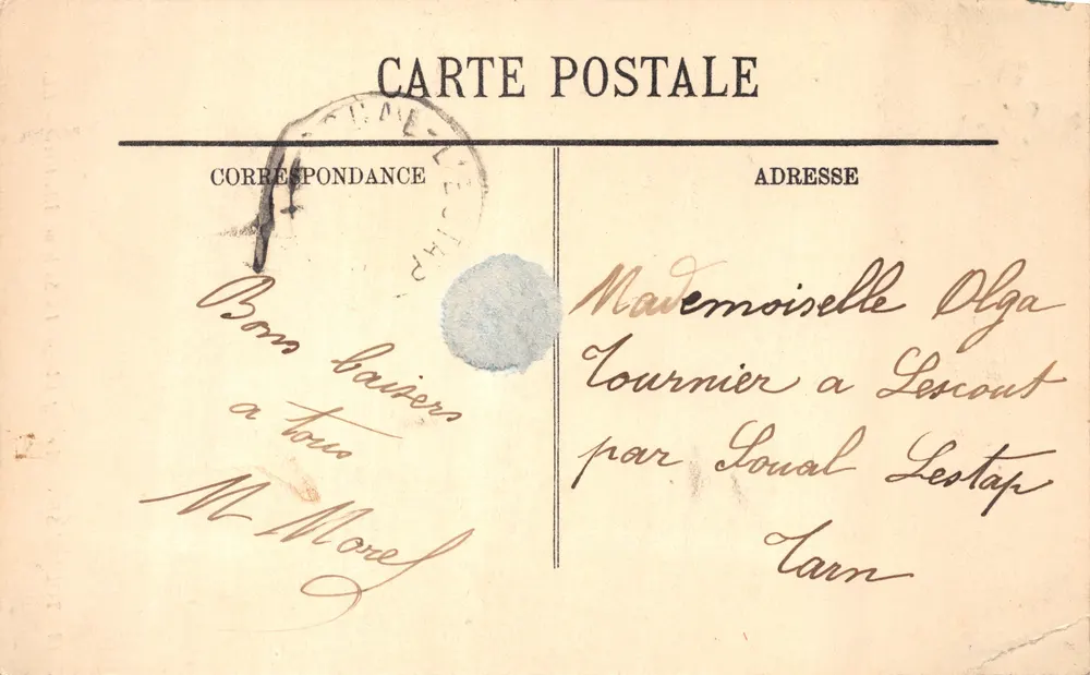Toulouse — Das Capitole — Der Saal der Ehrwürdigen — LL. Verlag LL. Nr. 13 - Rückseite