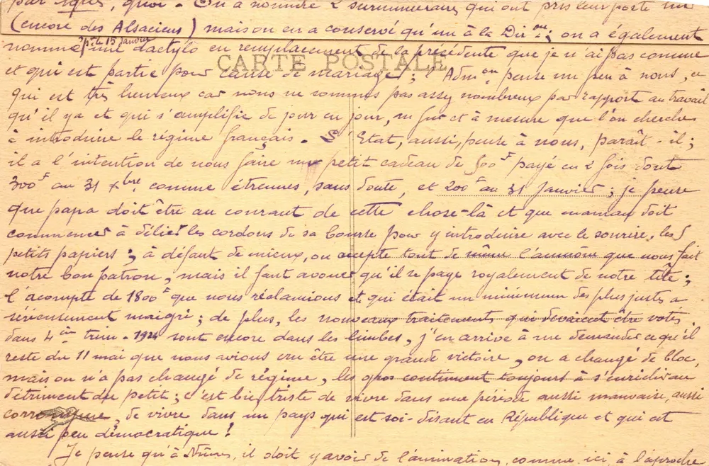 Colmar — Ansicht des Klosters im Schoengauer Museum — Verlag gedruckt auf der Karte, Nr. 18 - Rückseite
