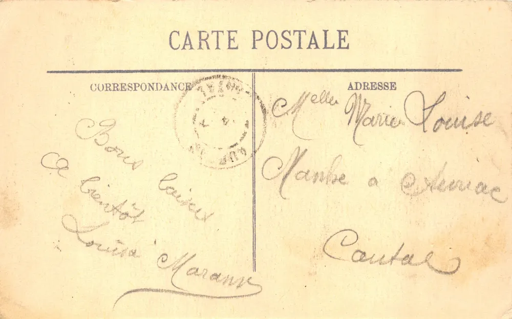 NANTES — Der Place Royale — Verlag L.L. n°187 - Rückseite
