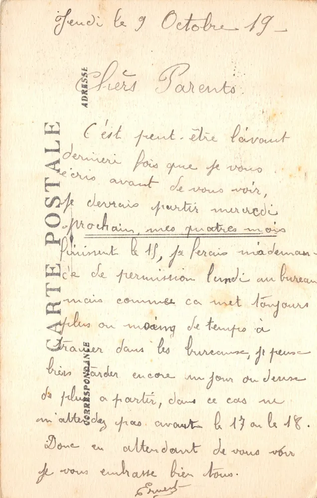 Avignon — Vista geral (lado leste) — editor MOD, n° 34 - Verso