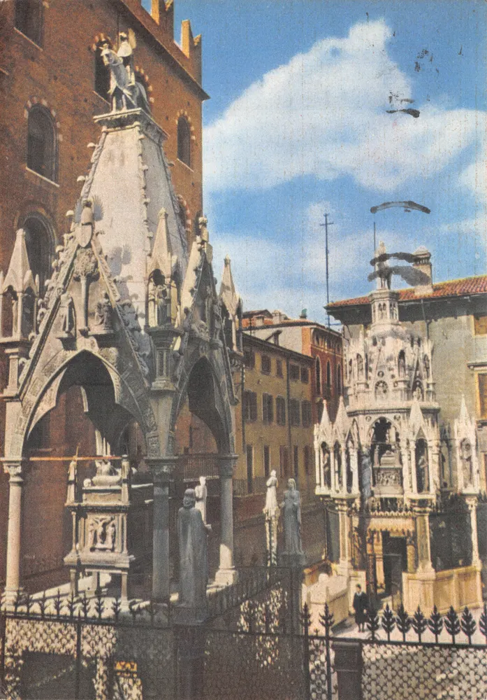 Verona — Grabmäler der Scrovegni — Verlag Ricordi S.p.A. Milano - Vorderseite