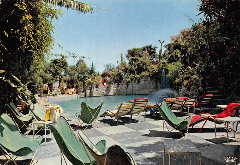 Piscina do Hotel Rif — Tanger — editor IRIS - Frente