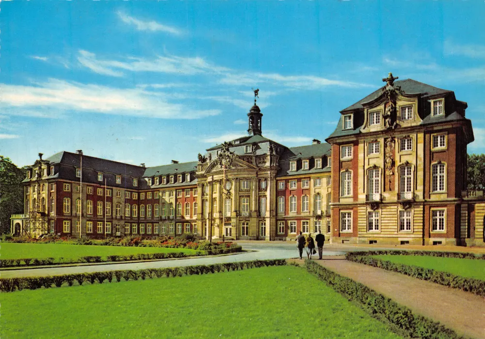 Schloss Münster — Universitätsgebäude — Verlag Krüger, Nr. 993/10 - Vorderseite