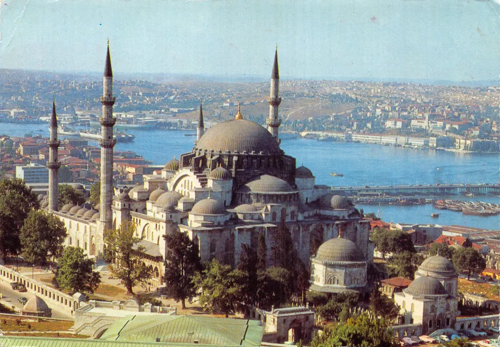 Sultanahmet — Moschee Süleymaniye — Verlag ANAFARTALAR - Vorderseite