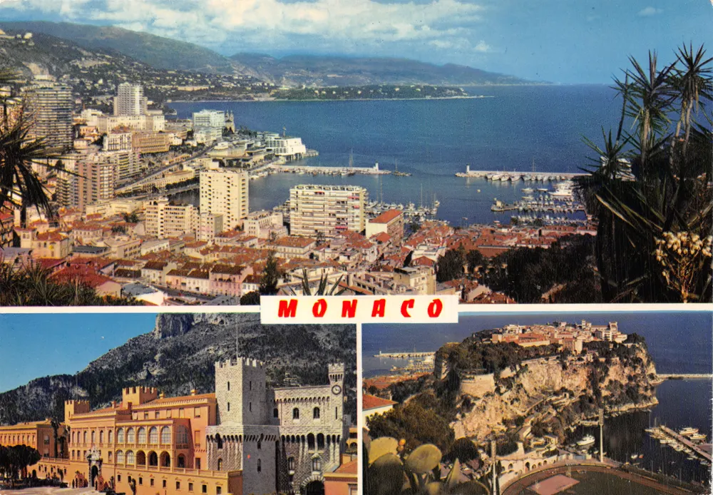 Mônaco — vista panorâmica e monumentos — REFLETS DE LA COTE D'AZUR - Frente