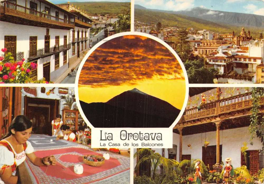 La Orotava — Das Haus der Balcones (1932) — John Hinde Limited - Vorderseite