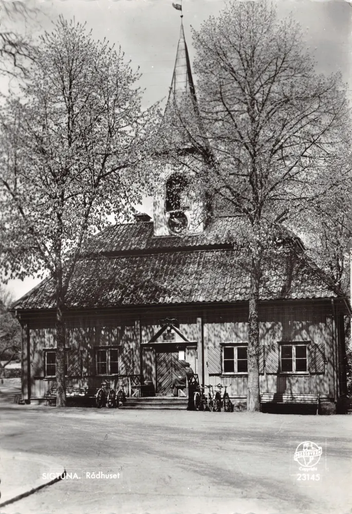 Sigtuna. Rådhuset — éditeur Messväg, n° 23145 - Recto