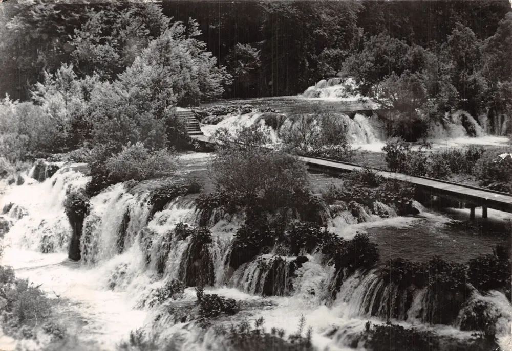Chutes de Plitvice — National Park — éditeur D. Ghebadi - Recto