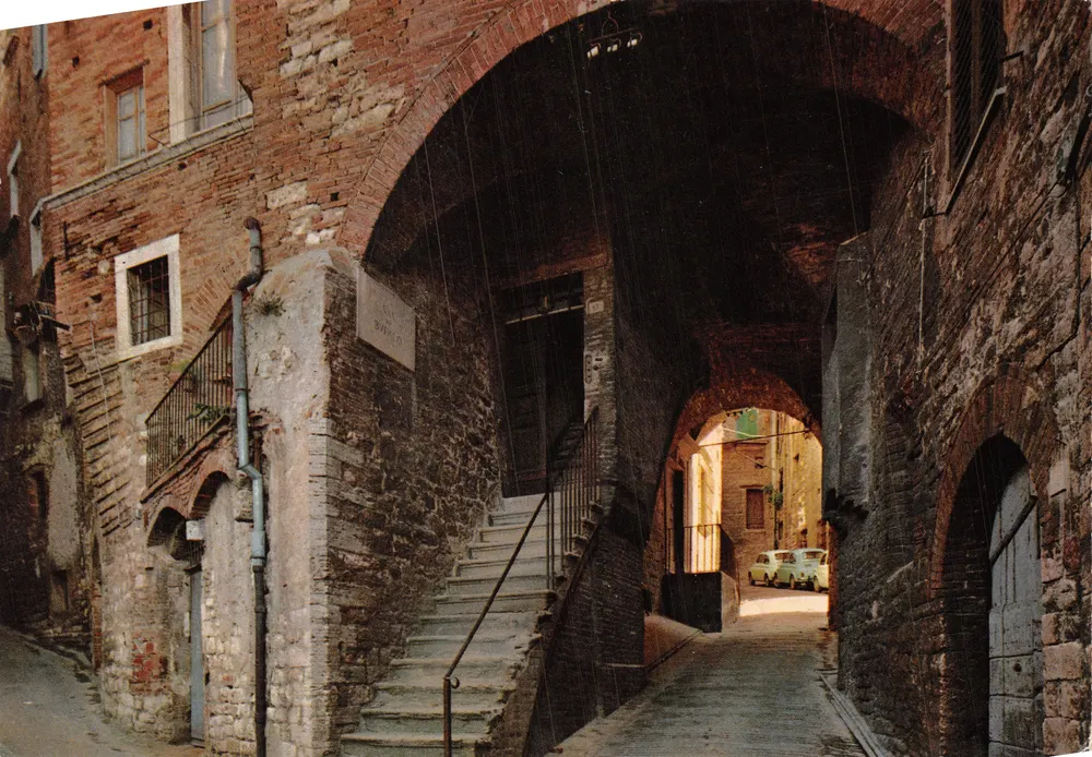 Perugia — Via del Bufalo — Verlag W. Pellegrini, n° 40/52 - Vorderseite