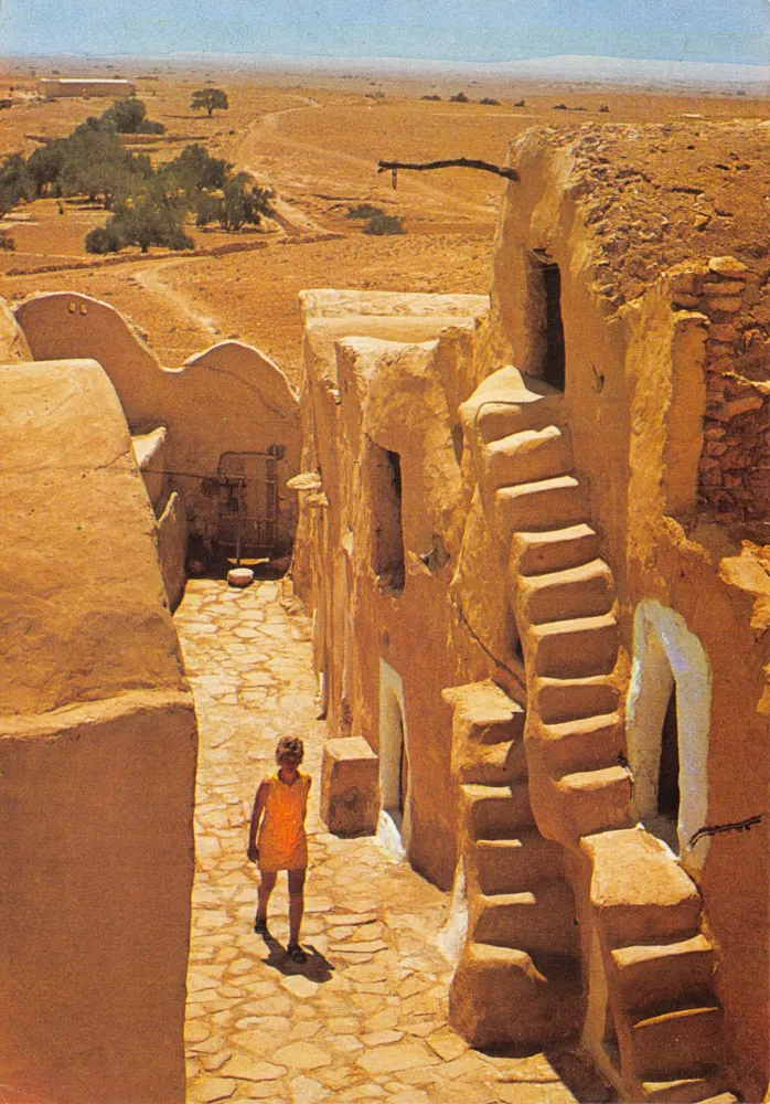 Ksar Hadada — berberisches Dorf in Tunesien — Éditions Tanit, n°131 - Vorderseite