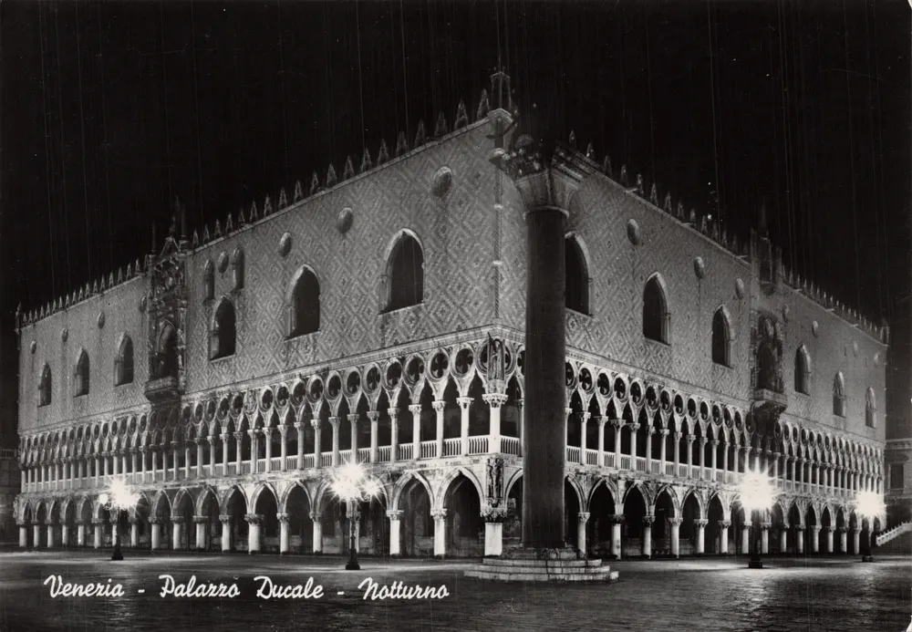 Vénétie - Palazzo Ducale - Nuit - आगे