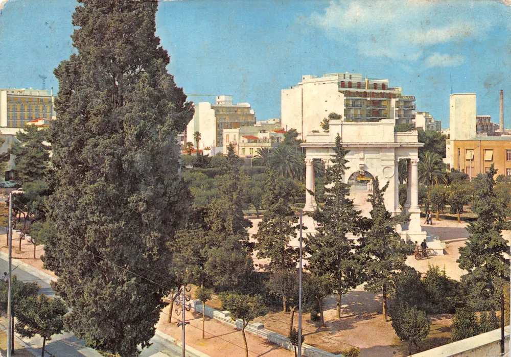 Andria — Giardini Pubblici — editore TERNI, n°24 - Recto