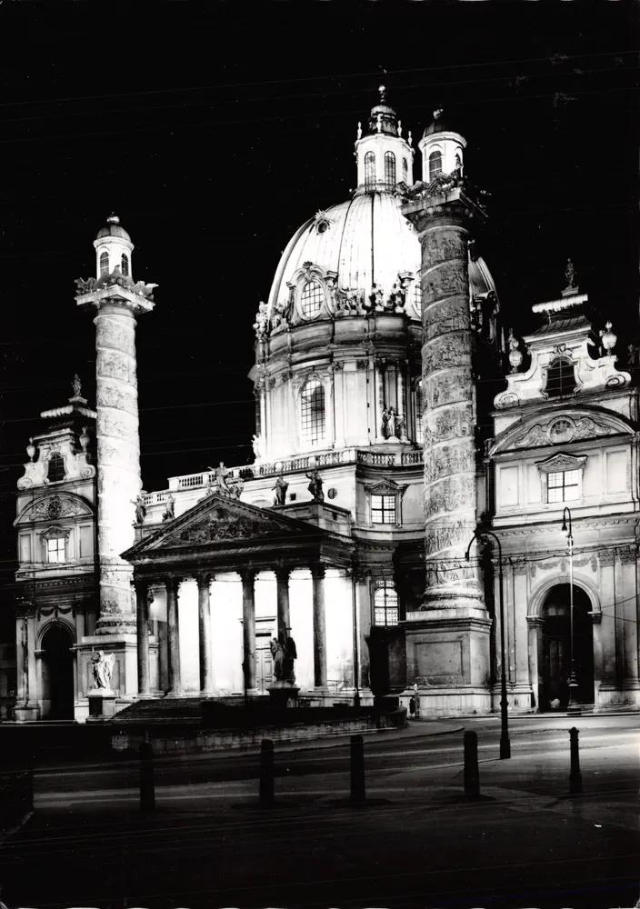 Wien, St. Charles-Kirche — Verlag PAG Wien, Nr. 45701 - Vorderseite
