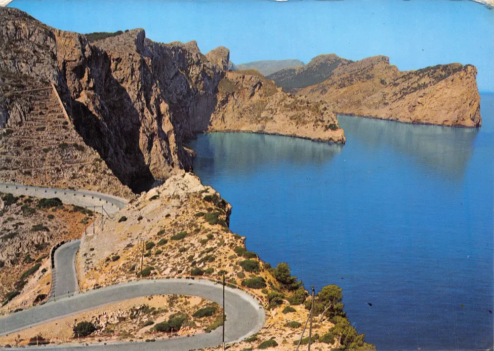 Mallorca — Aussicht von der Küste vom Leuchtturm — Cerdanà, PM 525 - Vorderseite