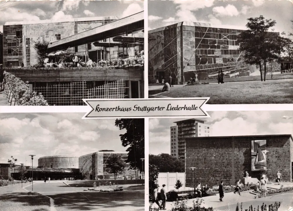 Konzerthaus Stuttgarter Liederhalle — Verlag Frankh, Nr. 26673 / 87 - Vorderseite