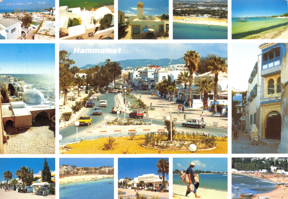 Hammamet — Panoramablick und Küstenlandschaften — Editions Mirage - Vorderseite