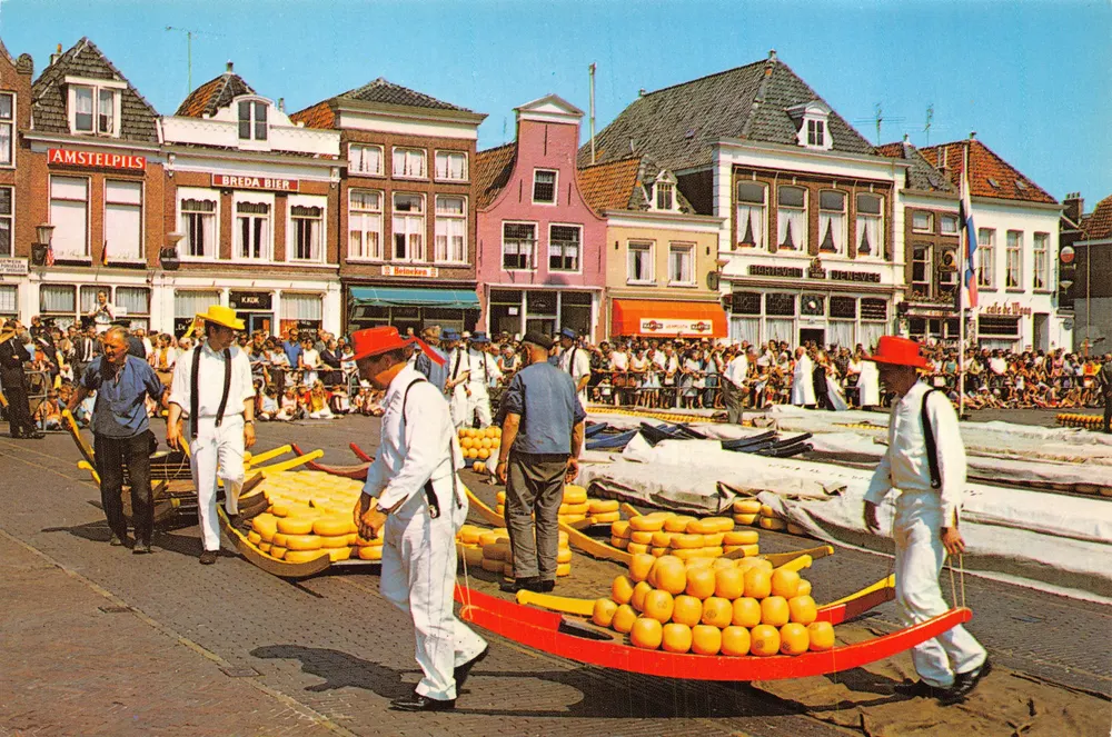 Käsemarkt von Alkmaar — Alkmaar — Verlag Steeuwilk, Nr. 403 - Vorderseite