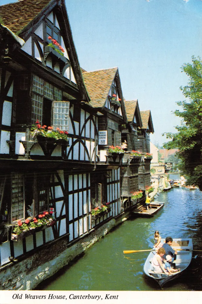 Altes Weberhaus, Canterbury, Kent — Verlag BENNETT PUBLICATIONS, KENT - Vorderseite