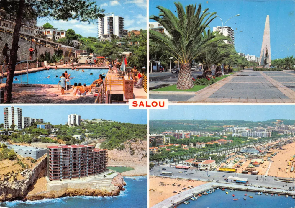Salou — Teilansicht der Costa Dorada — Verlag RAYMOND, Tarragone - Vorderseite