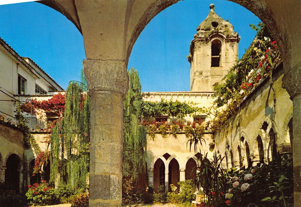 Sorrento — cloître de Saint-François — Ed. Vincenzo Carcavallo - Recto