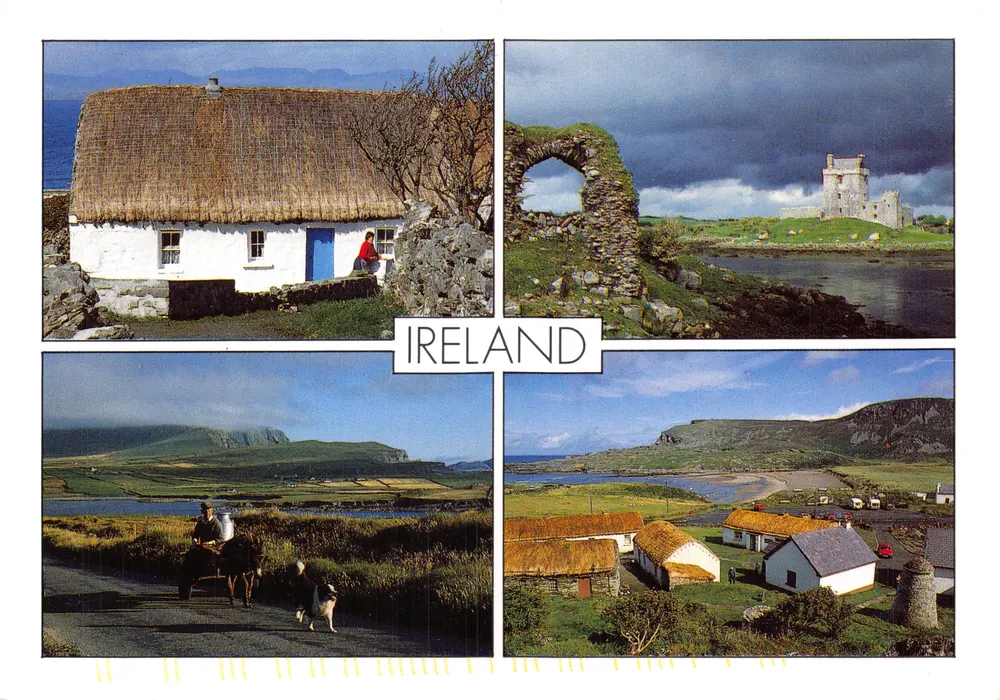 Irland — Traditionelle Landschaften und Dörfer — Insight Cards Limited - Vorderseite