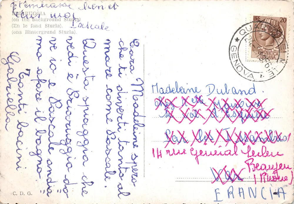 Prieruggia — (Sturla im Hintergrund) — CASA MIA Verlag - Rückseite