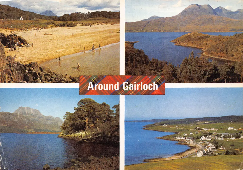 Um Gairloch — Küsten- und Berglandschaften — J. Arthur Dixon - Vorderseite