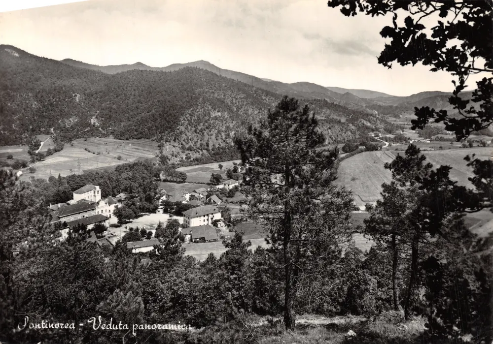 Pontinore - Panoramablick — Verlag Vignolo Raffaolo, Nr. 4 - Vorderseite