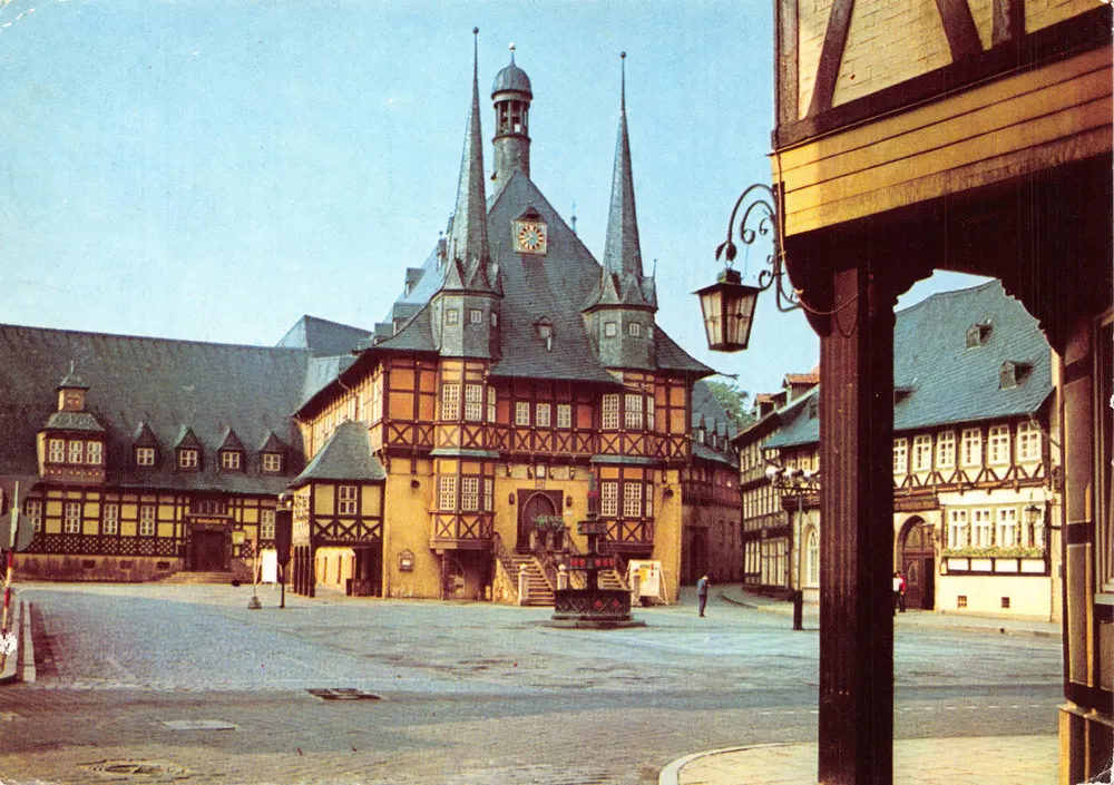 Wernigerode (Harz) — Rathaus — éditeur Melzer - आगे