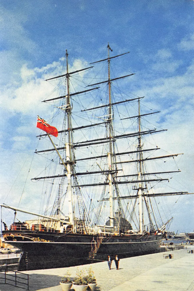 Cutty Sark — berühmte Segeljacht — J. Arthur Dixon, SS. 984 - Vorderseite