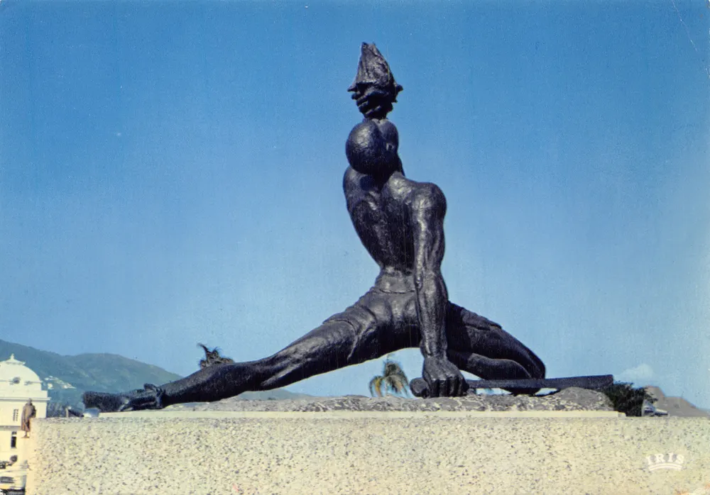 Estátua do Negro Marron — Port-au-Prince — Editor IRIS - Frente
