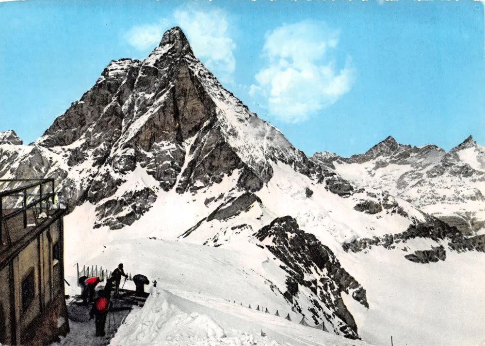 Cervinia — le Cervin m. 4478 — Ed. Enrico G. Ivrea - Recto