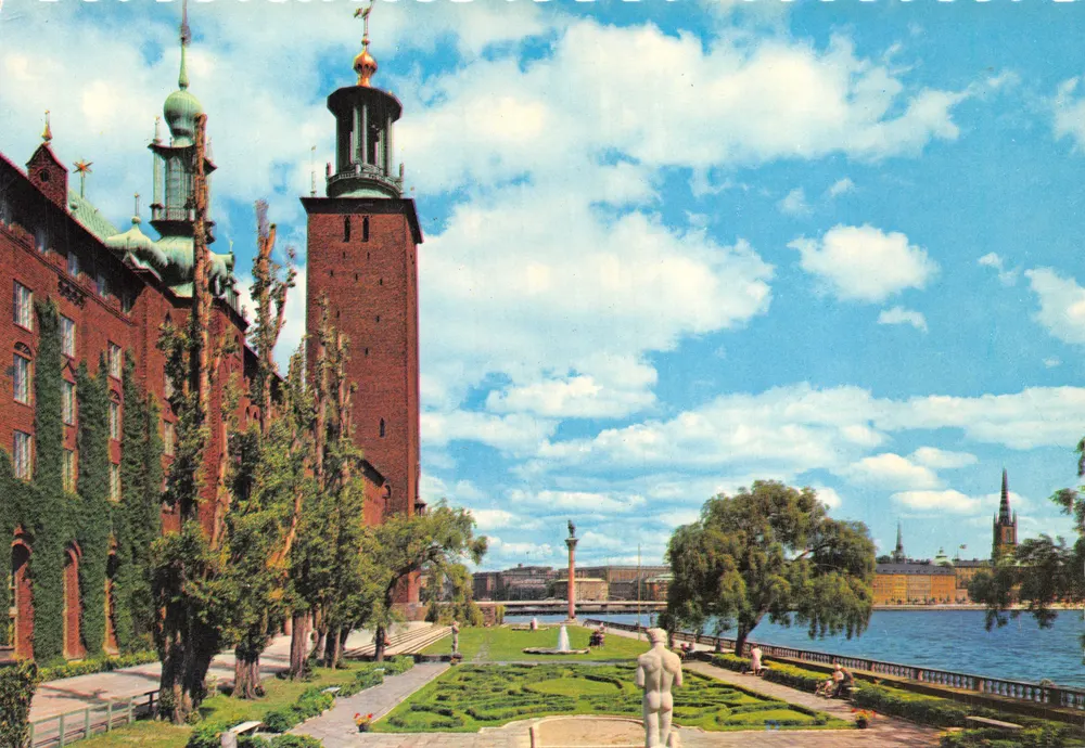 Stockholm — Rathaus — Verlag grako, Nr. 130/155 - Vorderseite