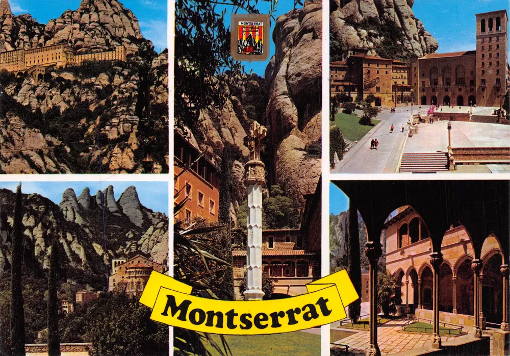 Montserrat — différents aspects — éditeur COMERCIAL ESCUDO DE ORO, S.A. n° 51 - Recto