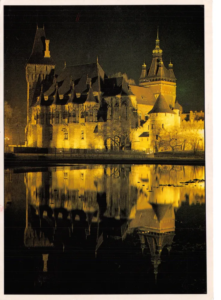 Budapest — Château de Vajdahunyad — éditeur MAGYOR STUDIO – LIBRA KFT - Recto