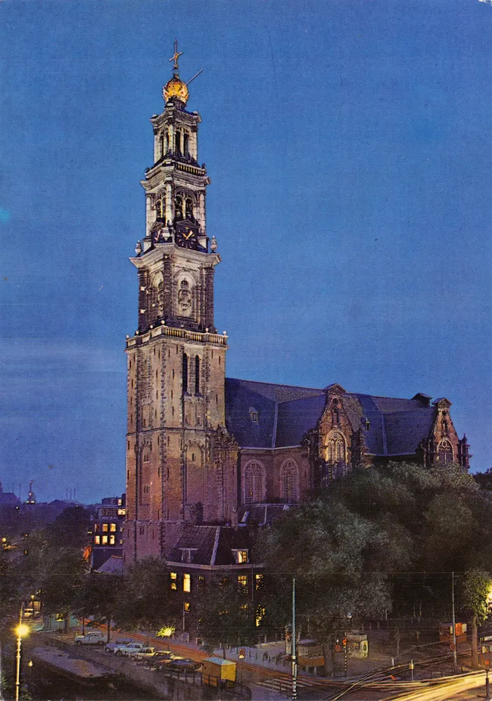 Torre ocidental — editor Gebr. Spanijersberg, Roterdão - Frente