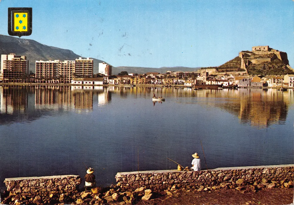 Denia (Alicante) — Hafen und Schloss — Edition Piquéd, Nr. 9 - Vorderseite
