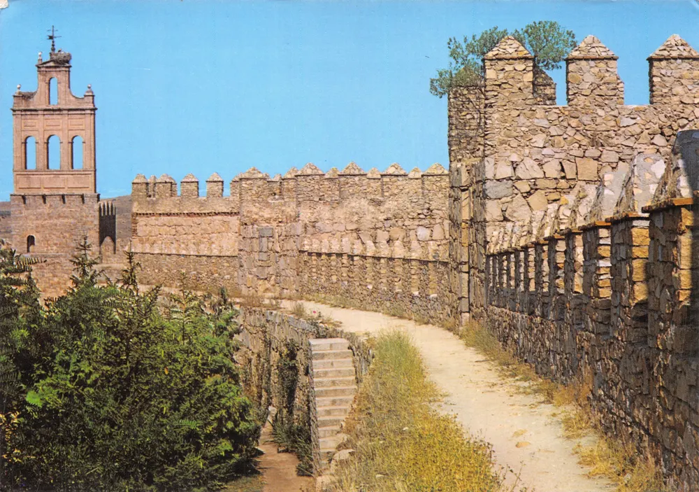 Wälle und Espadaña des Carmen — Ávila — Verleger: Ediciones J.M. Zaragoza - Vorderseite