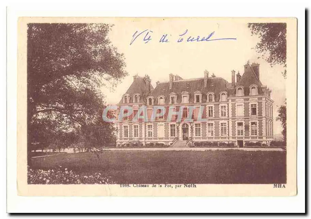 Kasteel van La Fot — uitzicht op Laurel — van Noth - Voorkant