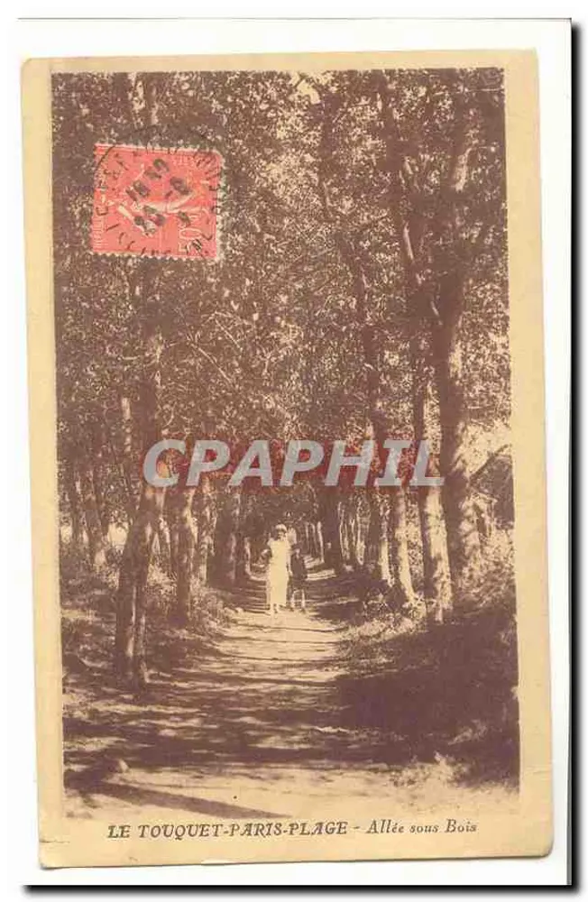 Le Touquet-Paris-Plage — Allée sous Bois — Verleger Paris-Plage - Vorderseite
