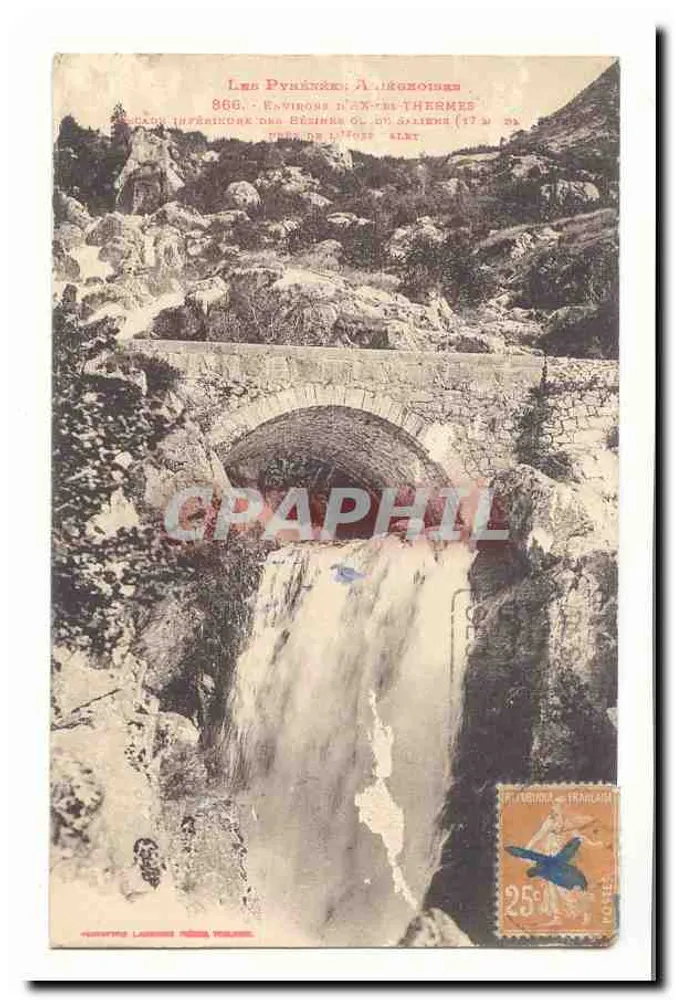 Les Ryalènes: Die Umgebung von Éx-Thermes — 866 — Verlag L. Léonard, Toulouse - Vorderseite