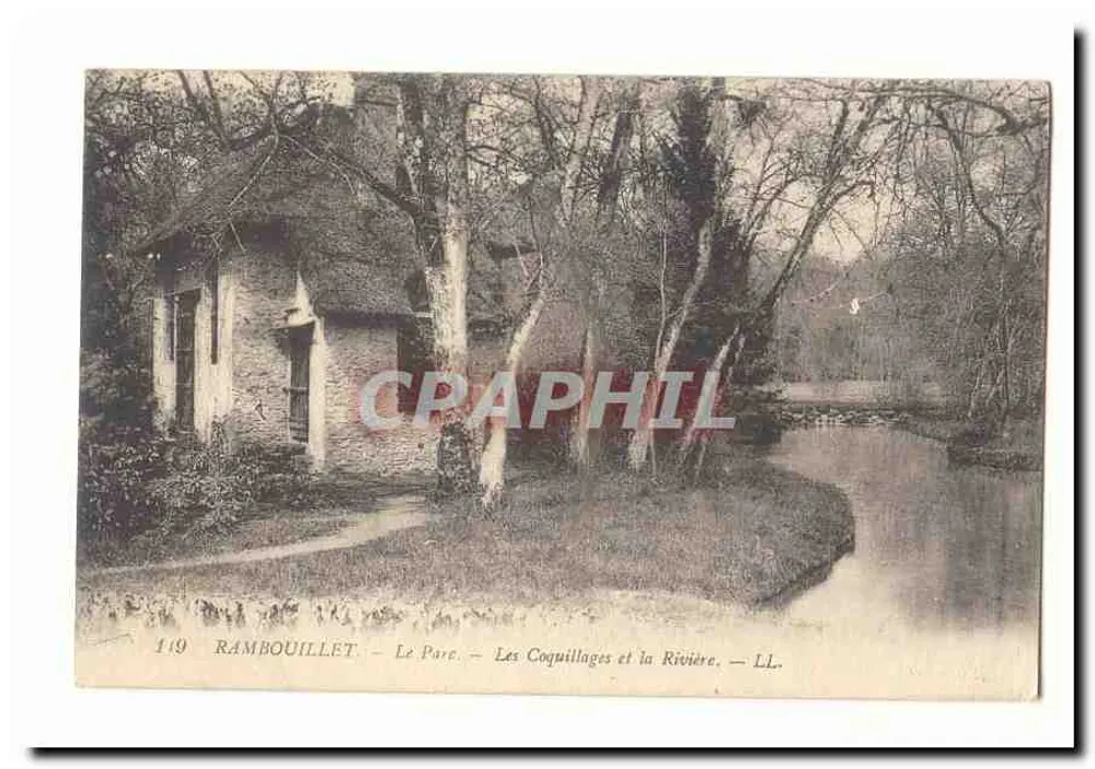 Rambouillet — Der Park — Die Muscheln und der Fluss — LL. - Vorderseite