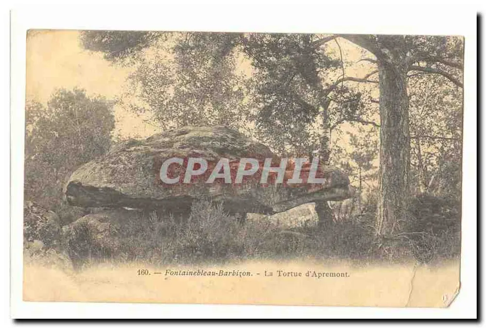 Die Schildkröte von Aprémont — Fontainebleau-Barbizon — n° 160 - Vorderseite