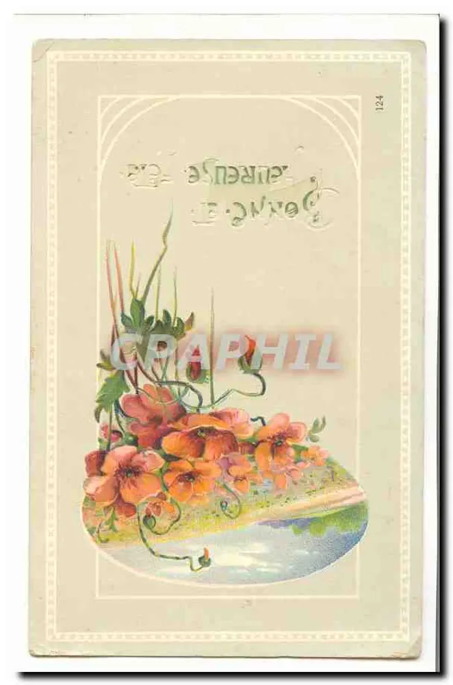 Herbstblumen — Verlag: Graphique Laurence — Seriennummer 124 - Vorderseite