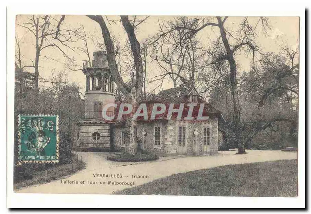 Versailles — Trianon und Turm von Malborough — Verlag Négrin - Vorderseite
